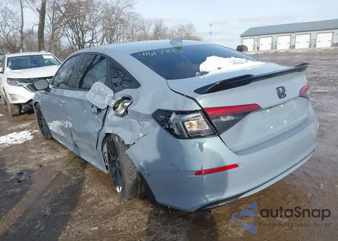 2024 Honda Civic Sport z USA, uszkodzony, nr VIN 2HGFE2F50RH550058